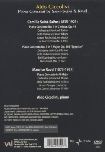 Aldo Ciccolini: Saint-Saens/Ravel
