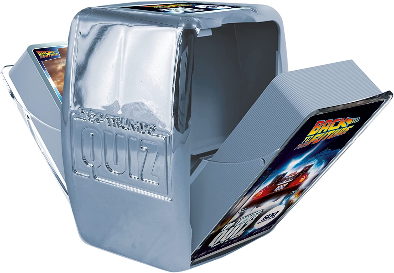 Top Trumps WM02697-EN1-6 Quiz, Trivia Game Based on The Classic Back to The Future Movie, for Ages 12 and Up Card