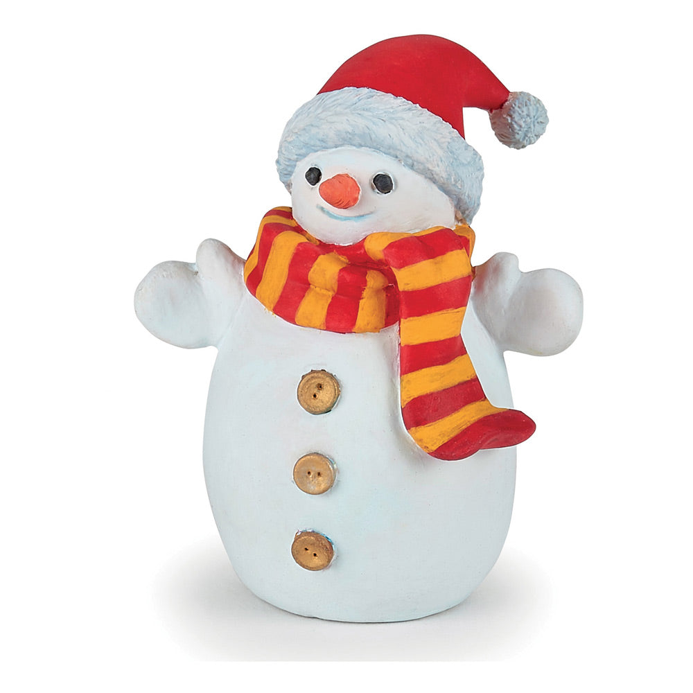 PAPO The Enchanted World Snowman with a Hat Toy Figure, White (39158)