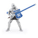 PAPO Fantasy World Lion Knight with Spear Toy Figure, Silver/Blue (39760)