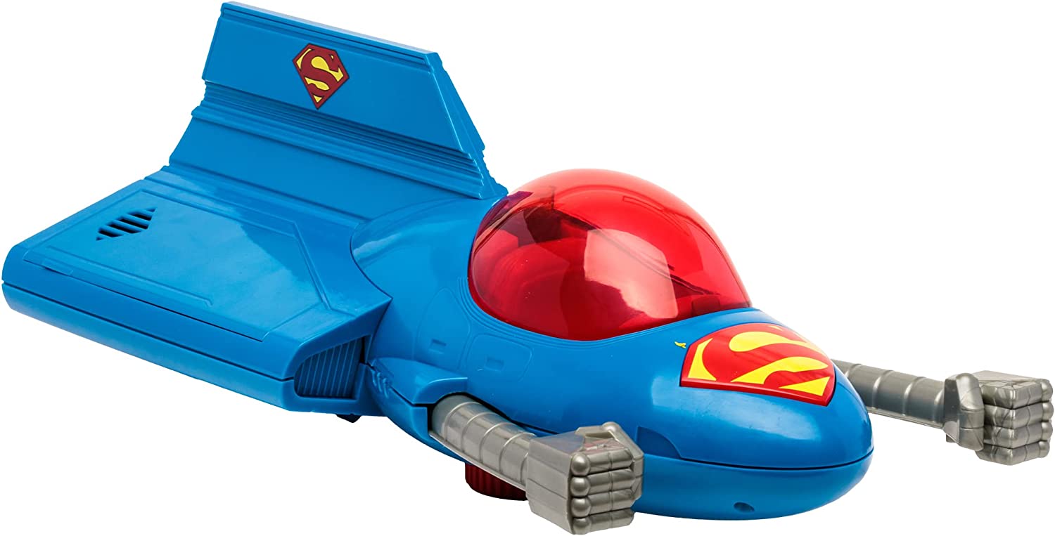 McFarlane Toys, DC Multiverse, 5-inch DC Super Powers Supermobile Action Figure Vehicle Compatible with 5-inch Figures, Collectible DC Retro 1980’s Super Powers Line Figure – Ages 12+