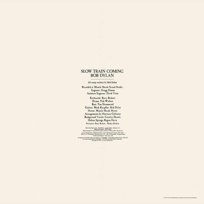 Bob Dylan Vinyl Collection Bob Dylan Vinyl The Definitive Collection - Part 20 - Slow Train Coming