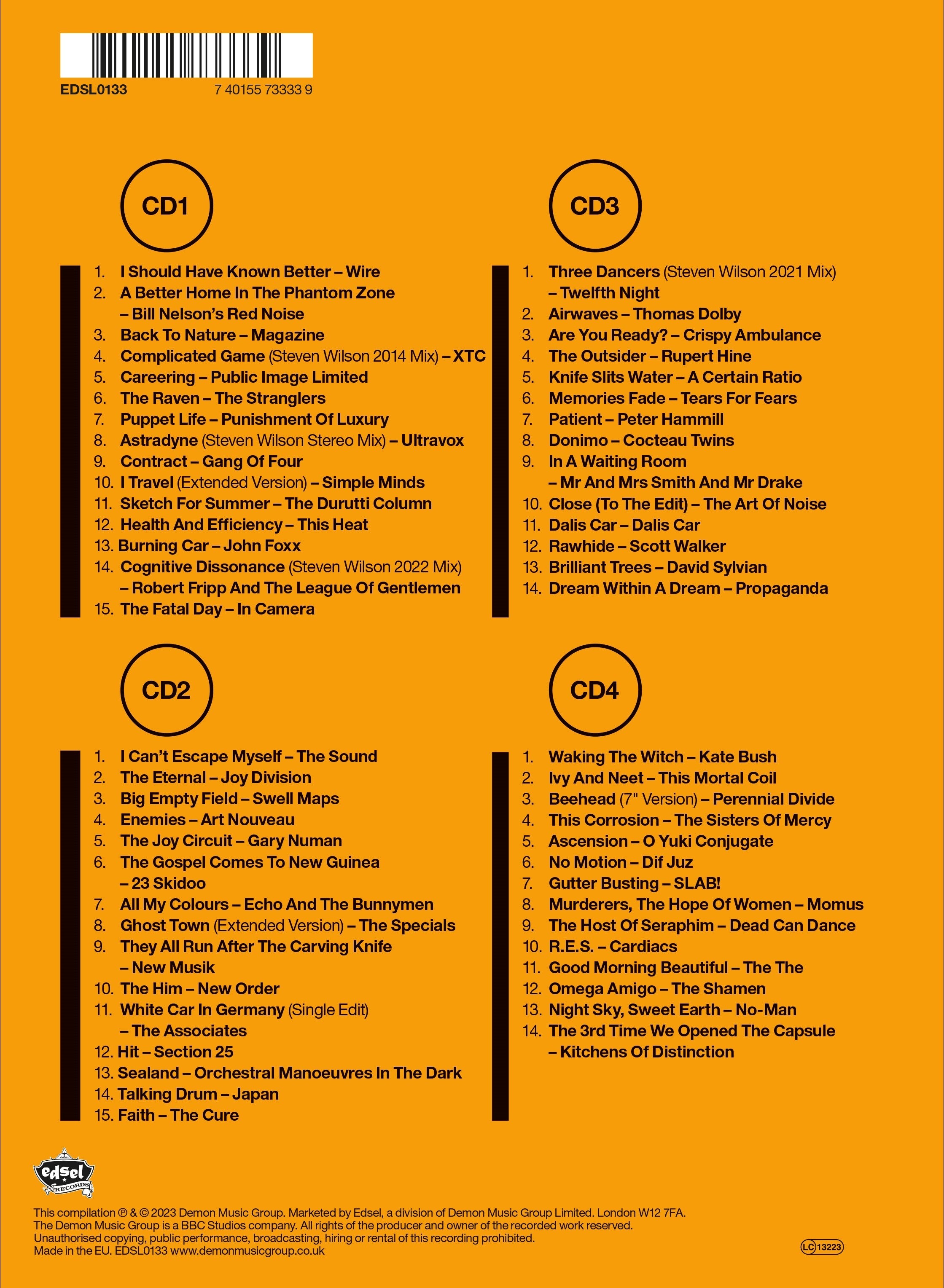 Steven Wilson Presents Intrigue: Progressive Sounds in UK Alternative Music 1979-89