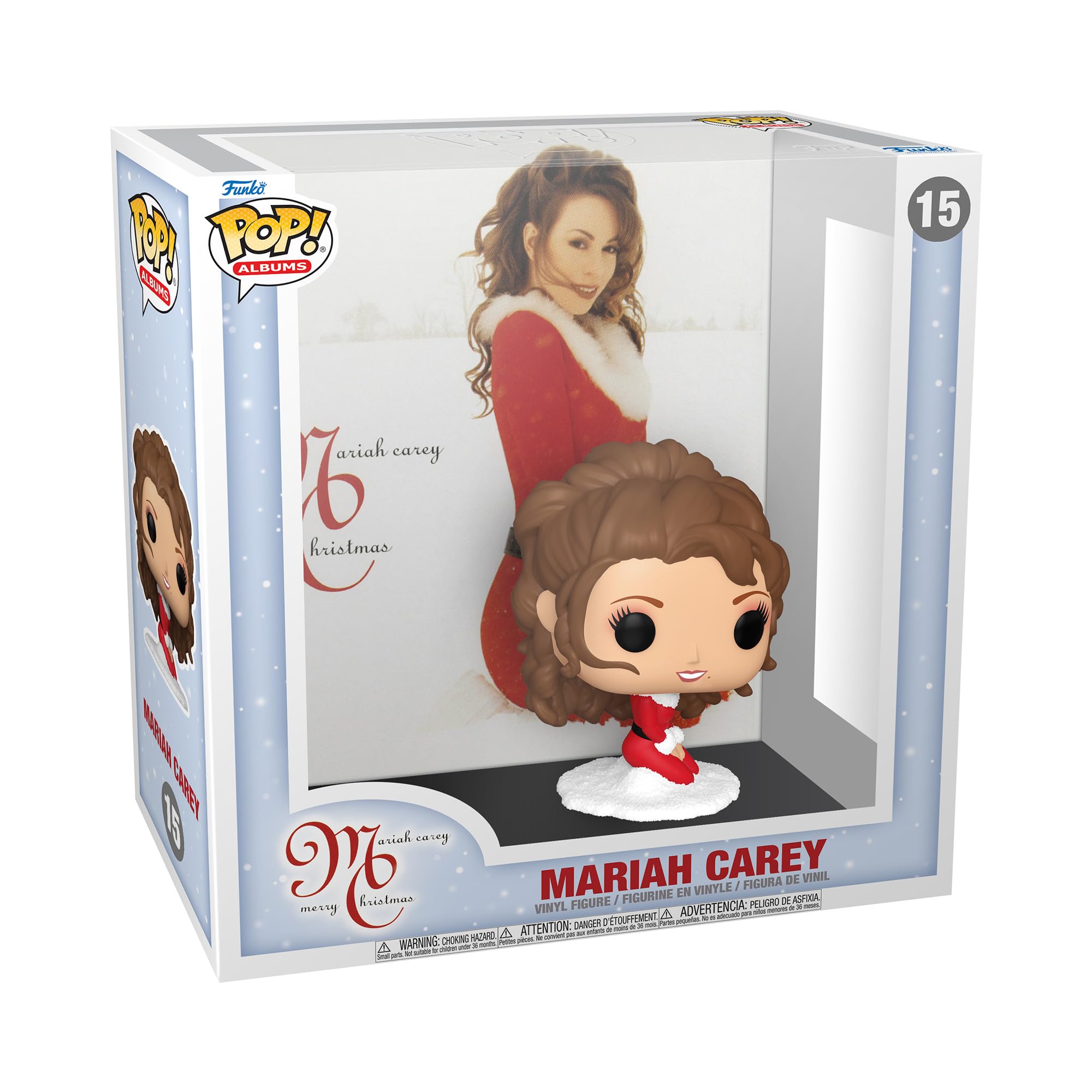 Funko POP! Albums: Mariah Carey - Merry Christmas - Collectable Vinyl Figure - Gift Idea - Official Merchandise - Toys for Kids & Adults - Model Figure for Collectors and Display