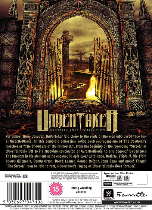 WWE: Undertaker - The Complete WrestleMania Collection