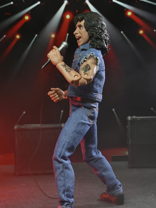 NECA AC-DC - Bon Scott Highway to Hell - Action Figure collectible - Height 20cm