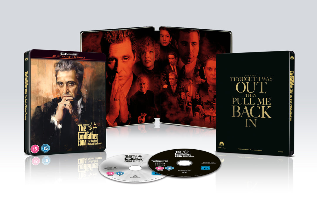 The Godfather Coda 4K UHD - Steelbook