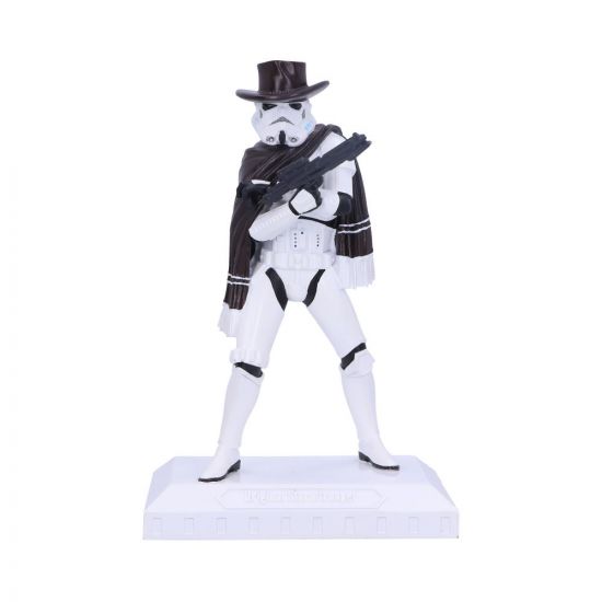 Nemesis Now Offiziell Lizenziertes Stormtrooper The Good, The Bad and The Trooper, Weiß, 18 cm