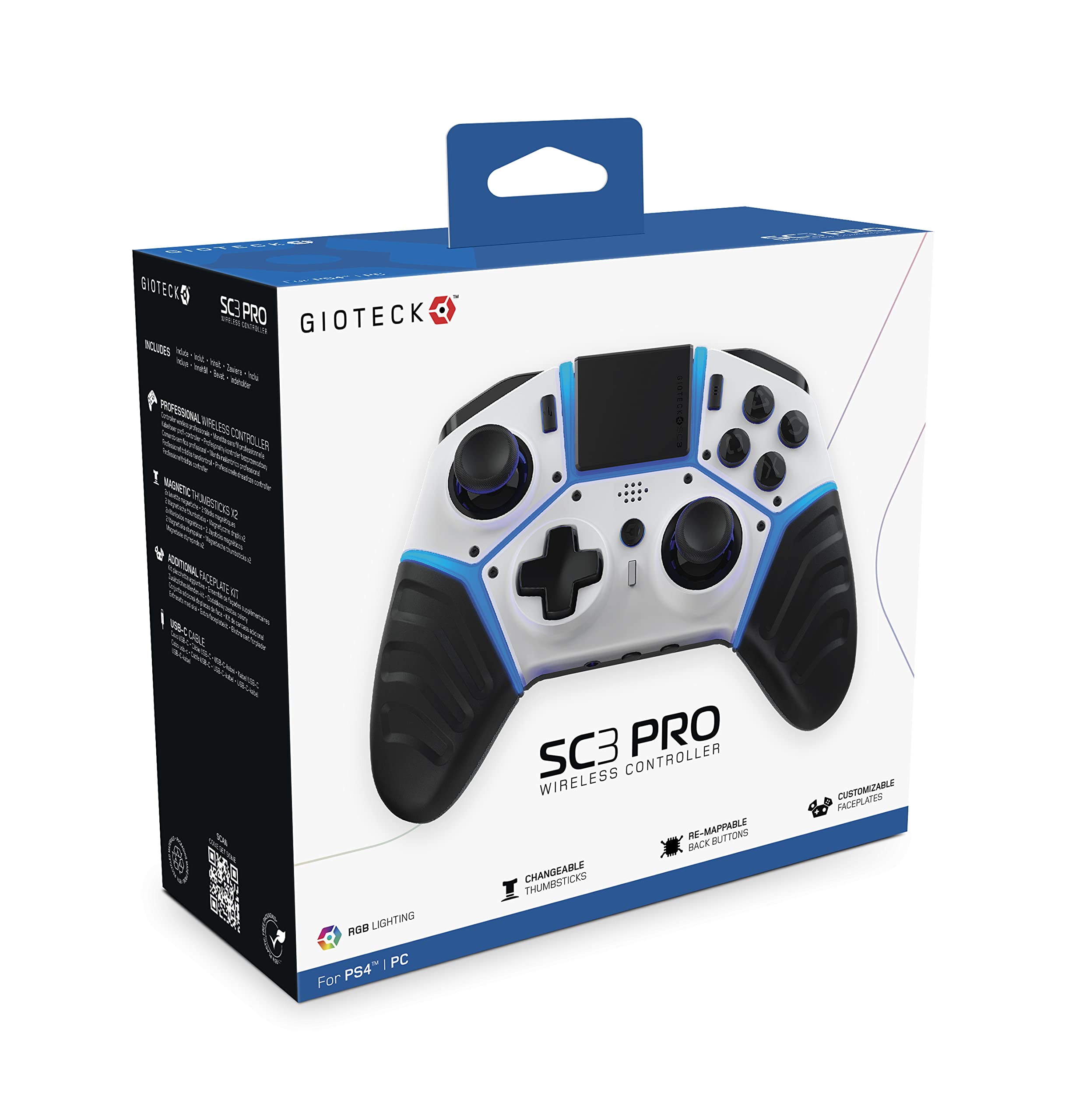 Gioteck PS4 SC3 PRO Wireless Controller