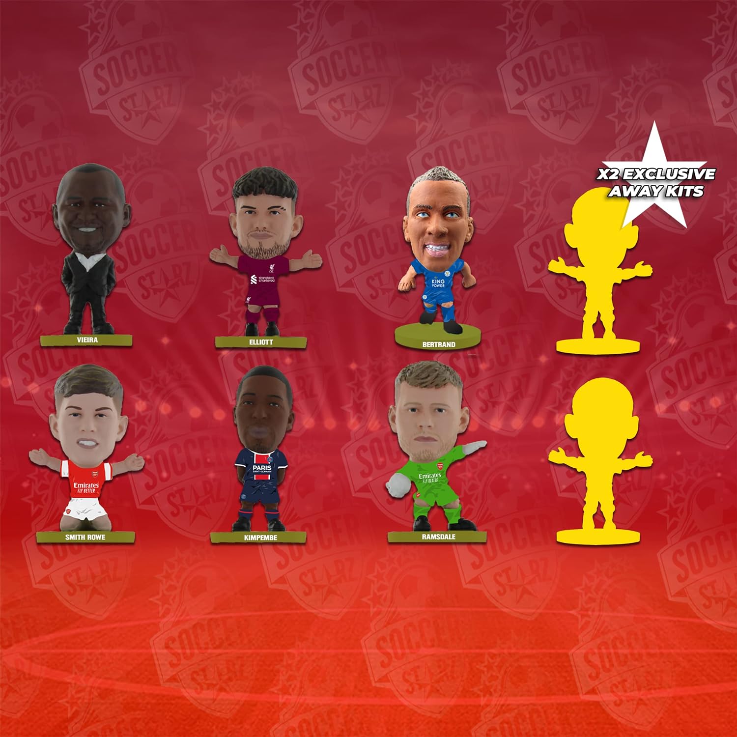 SoccerStarz- Football Versión 2022/23, Color Rosso, S (LPRED23