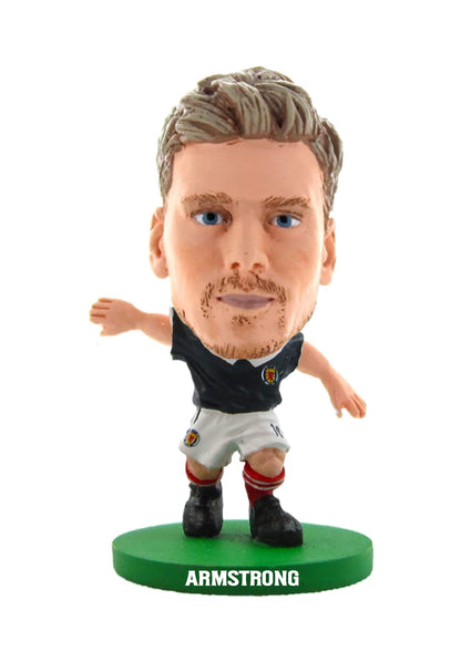 SoccerStarz Scotland Stuart Armstrong Home Kit
