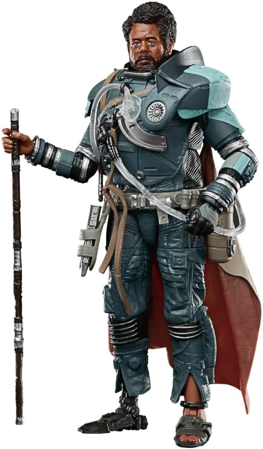 Hasbro Star Wars The Black Series Saw Gerrera Toy 6-Inch-Scale Rogue One: A Story Collectible Figure, Ages 4 and Up, Multicolor, (F4065