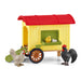 SCHLEICH 42572 Hühnerstall, für Kinder ab 3+ Jahren, Farm World - Spielset & 42501 Spielspaß für niedliche Katzen, für Kinder ab 3+ Jahren, Farm World - Spielset