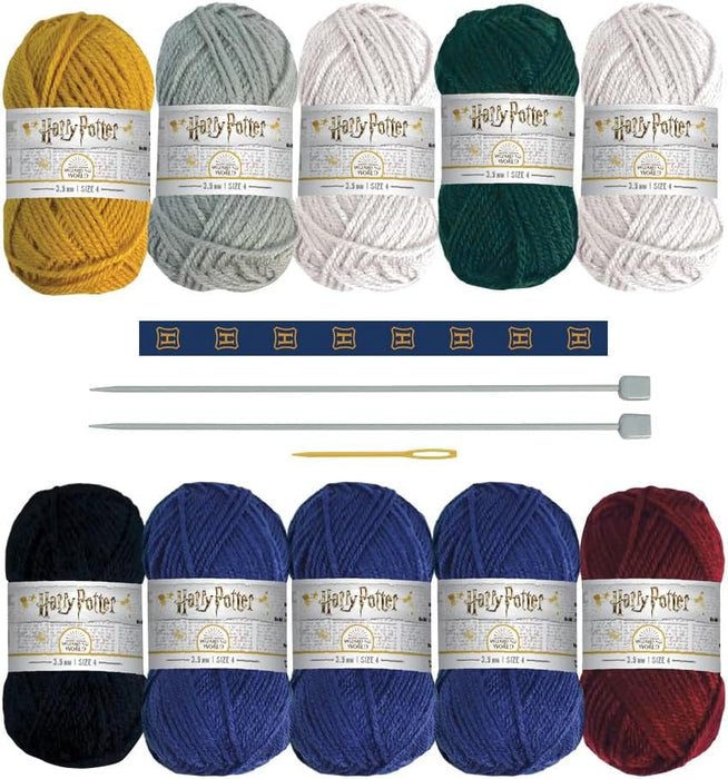 Wizarding World - Hogwarts Christmas Stocking Kit - Harry Potter Wizarding World Knitting Kits by Eaglemoss Collections