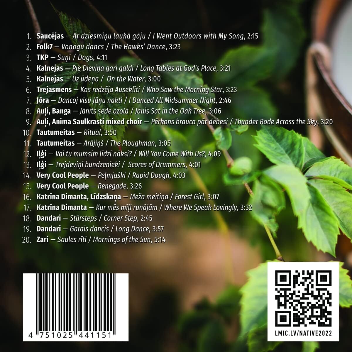 Native Music 17: Traditional, Folk, World Music from Latvia 2022