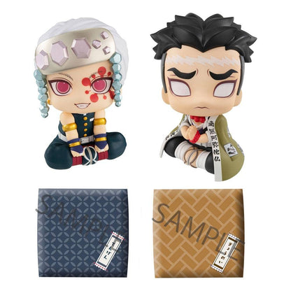 Megahouse Demon Slayer Kimetsu no Yaiba statuettes PVC Look Up Tengen Uzui & Gyomei Himejima LTD Ver. 11 cm