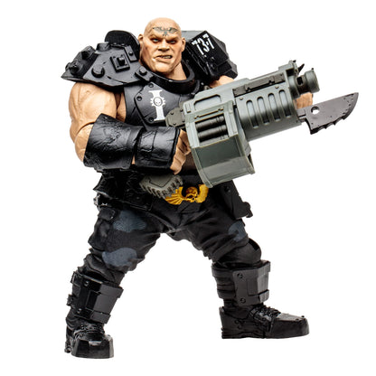 McFarlane Toys, Warhammer 40000 Darktide Ogryn Mega Action Figure with 22 Moving Parts, Multicolour Collectible Warhammer Figure with collectors stand base – Ages 12+ Ogryn - Painted