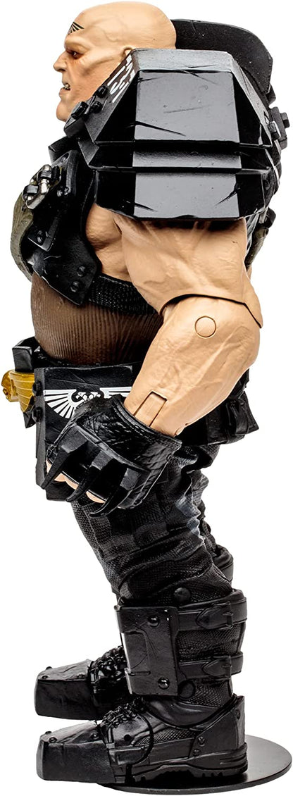 McFarlane Toys, Warhammer 40000 Darktide Ogryn Mega Action Figure with 22 Moving Parts, Multicolour Collectible Warhammer Figure with collectors stand base – Ages 12+ Ogryn - Painted