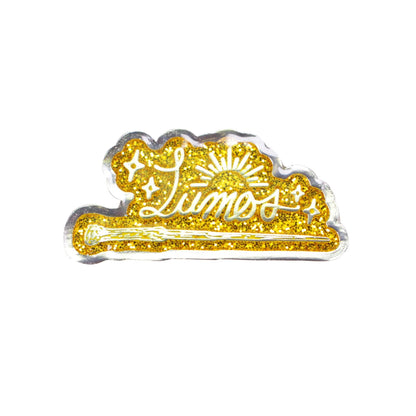 Half Moon Bay Enamel Pin Badge - (Lumos) - N/A - One Size