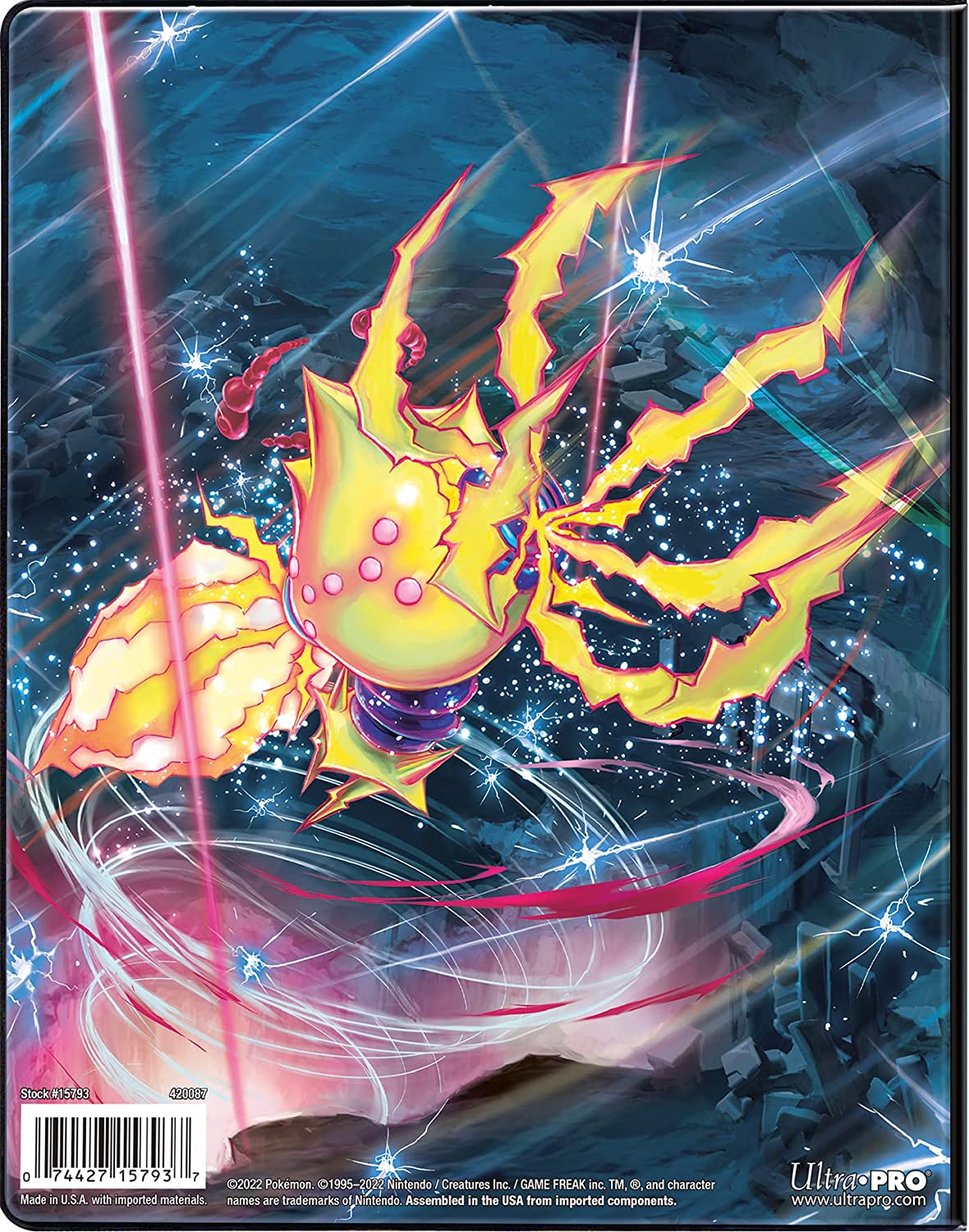 Pokémon- Ultra Pro | Portfolio A5 80 Cards - EB12 | Collectors Cards | Ages 6 Years + 15793
