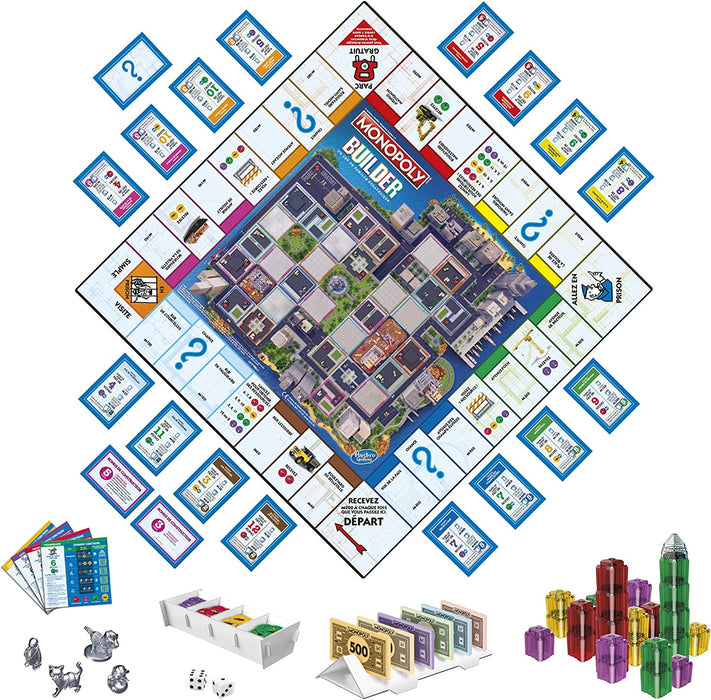 Monopoly BUILDER France Multicolor
