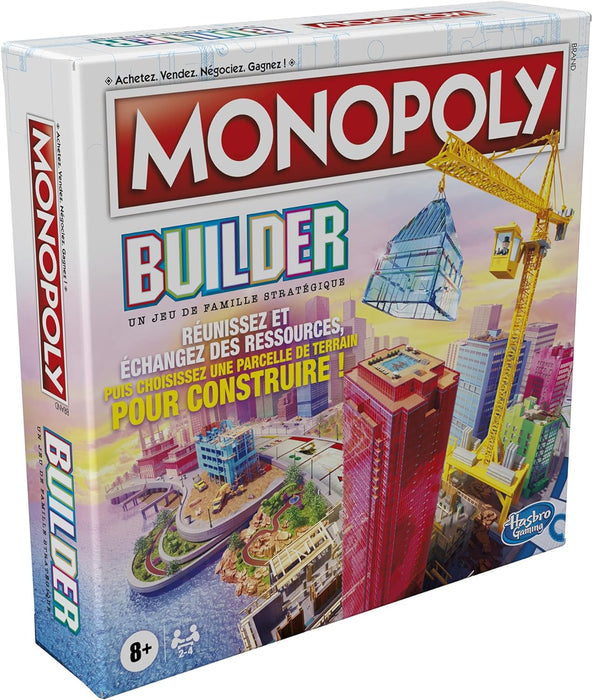 Monopoly BUILDER France Multicolor