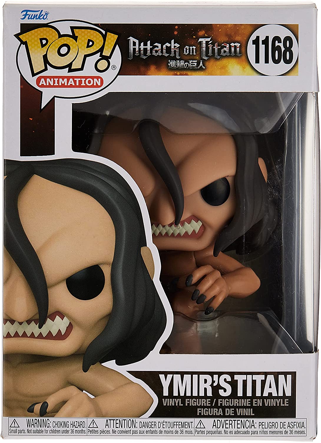 Funko POP! Animation: AoT - Ymir's Titan - Attack on Titan - Collectable Vinyl Figure - Gift Idea - Official Merchandise - Toys for Kids & Adults - Anime Fans - Model Figure for Collectors