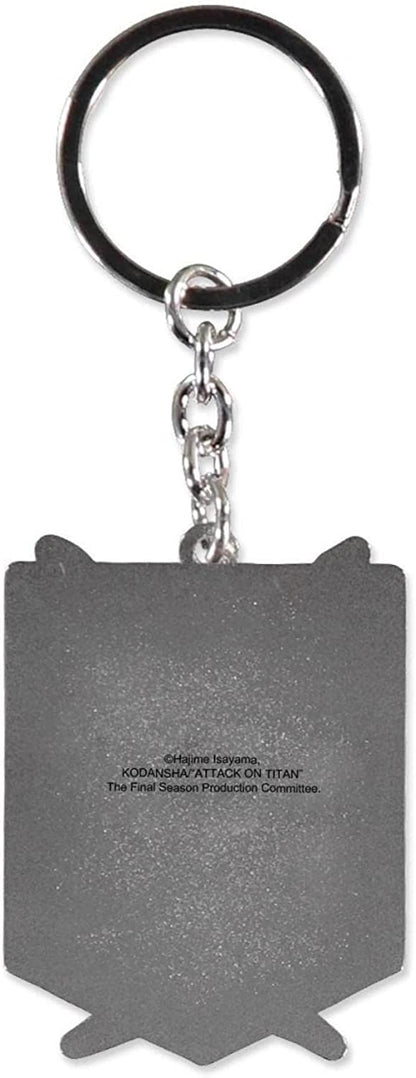 Attack On Titan Survey Corps Emblem Metal Keychain, Multi-Colour (Ke808631Att)