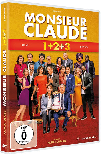 MONSIEUR CLAUDE BOX 1-3 - MONSIEUR CLAUDE BOX 1-3 /3 DVD