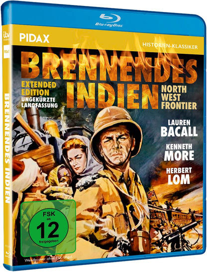 Brennendes Indien (North West Frontier) - Extended Edition in ungekürzter Langfassung / Kult-Abenteuerfilm mit Starbesetzung (Pidax Historien-Klassiker)