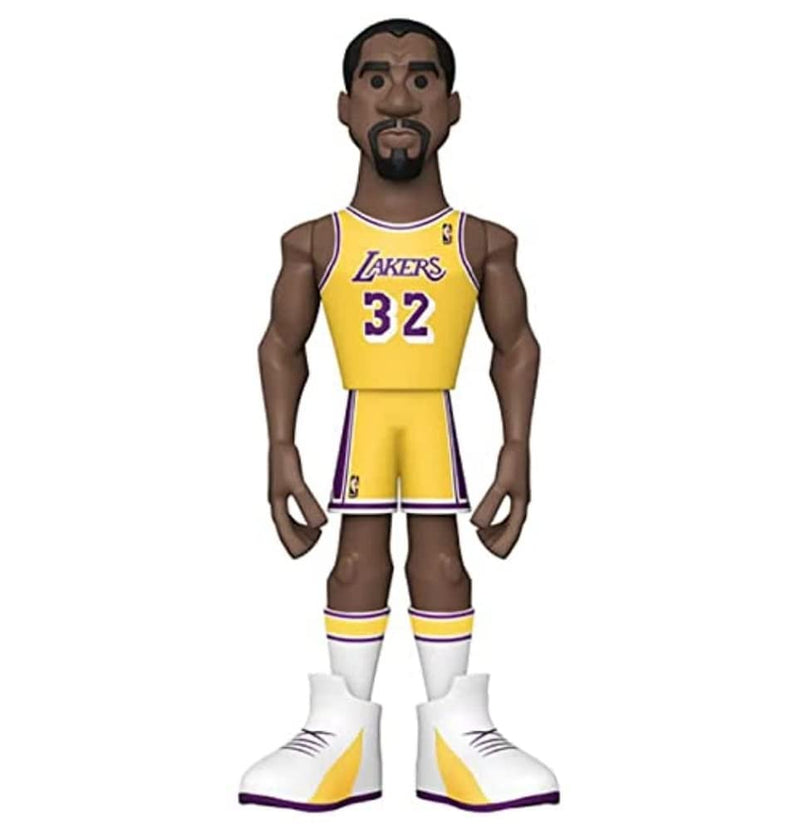 Funko 57755 Gold 5" NBA LG: Lakers- Magic Johnson w/Chase, Multicolor
