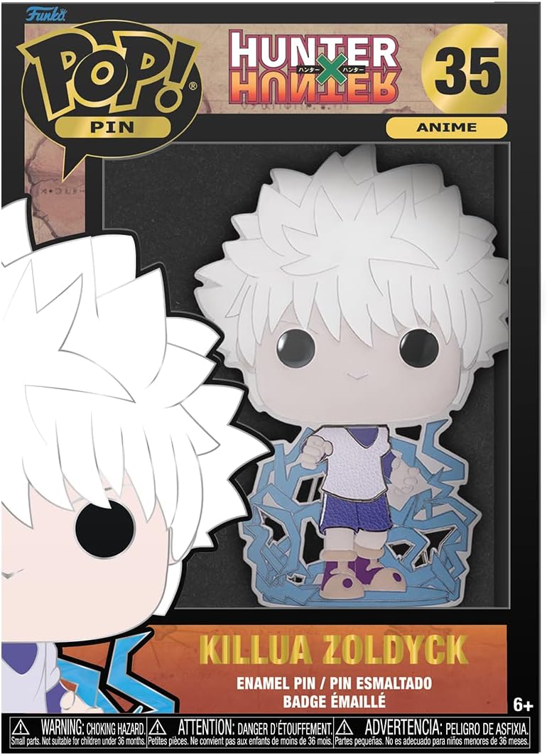 Funko Pop! Pin: Hunter x Hunter - Killua Zoldyck with Chase (Styles May Vary)