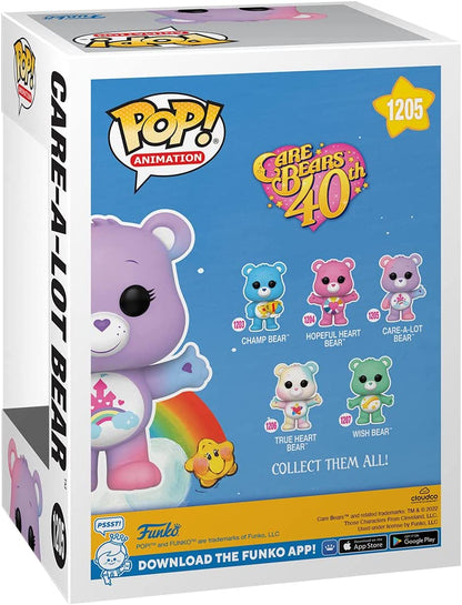 POP! ANIMATION: CARE BEAR 40TH-CARE-A-LOT BEAR W/(TRL)(GW)CHASE