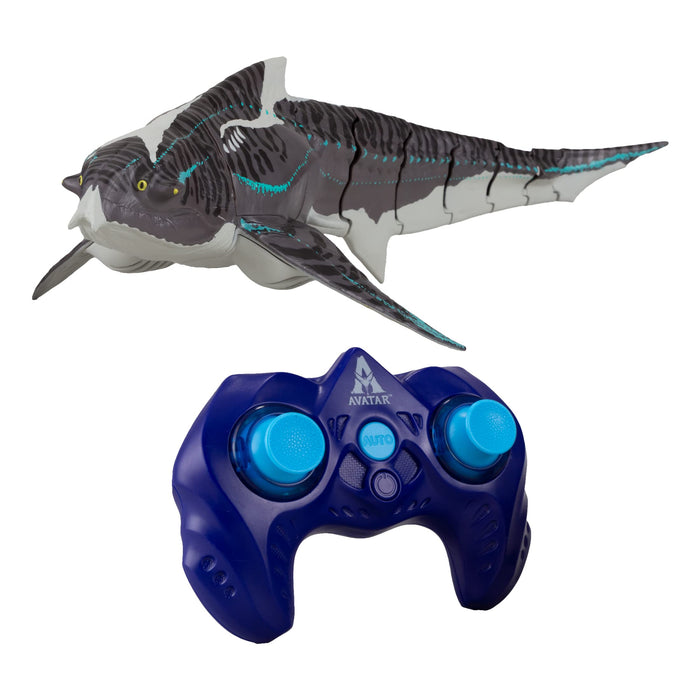 McFarlane Toys , Disney Avatar, World of Pandora Full Function Remote Control Akula Avatar Movie Action Figure, Disney Toys Collectible Figure with 2 Auto Teaching Modes - Ages 12+