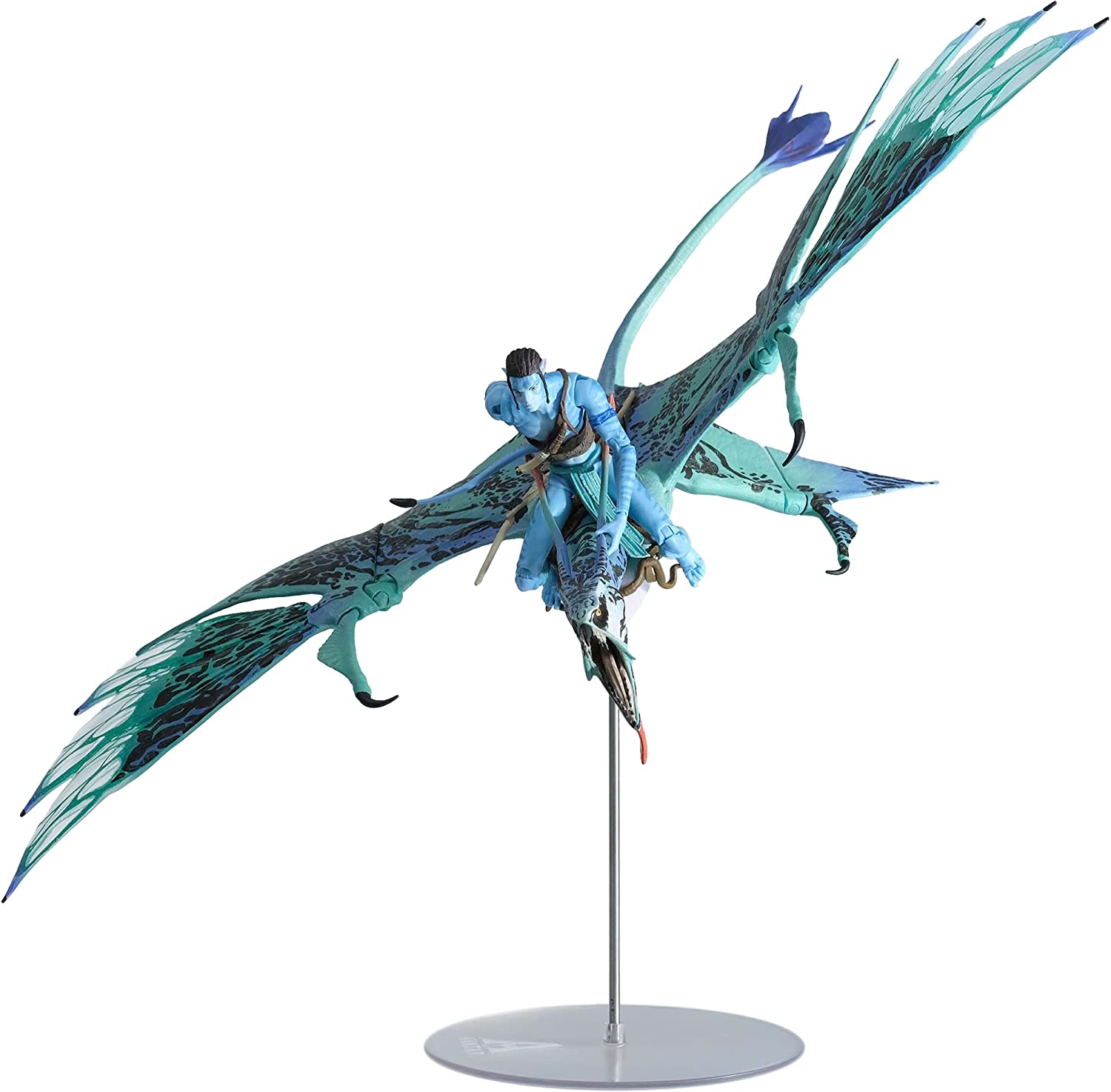 McFarlane Toys, Disney Avatar, , World of Pandora Bob Banshee and Jake Sully Avatar Movie Action Deluxe Figure Set, Disney Toys Collectible Figure – Ages 12+