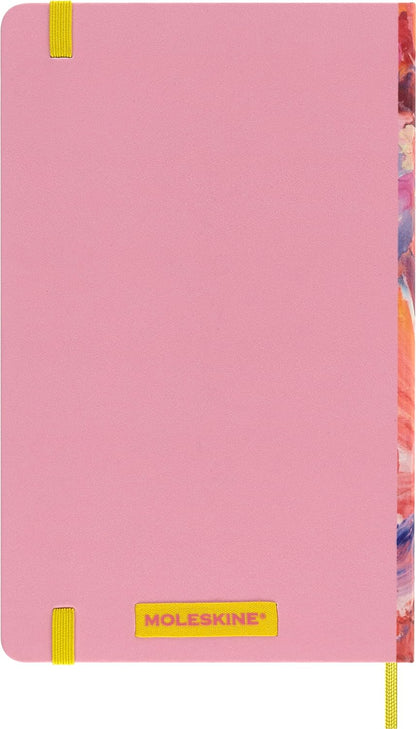 Moleskine - Limited Edition Year of the Rabbit Notebook, Ruled Layout and Fabric Hard Cover Journal, Size Large 13 x 21 cm, 176 Pages Large Angel Chen Notebook