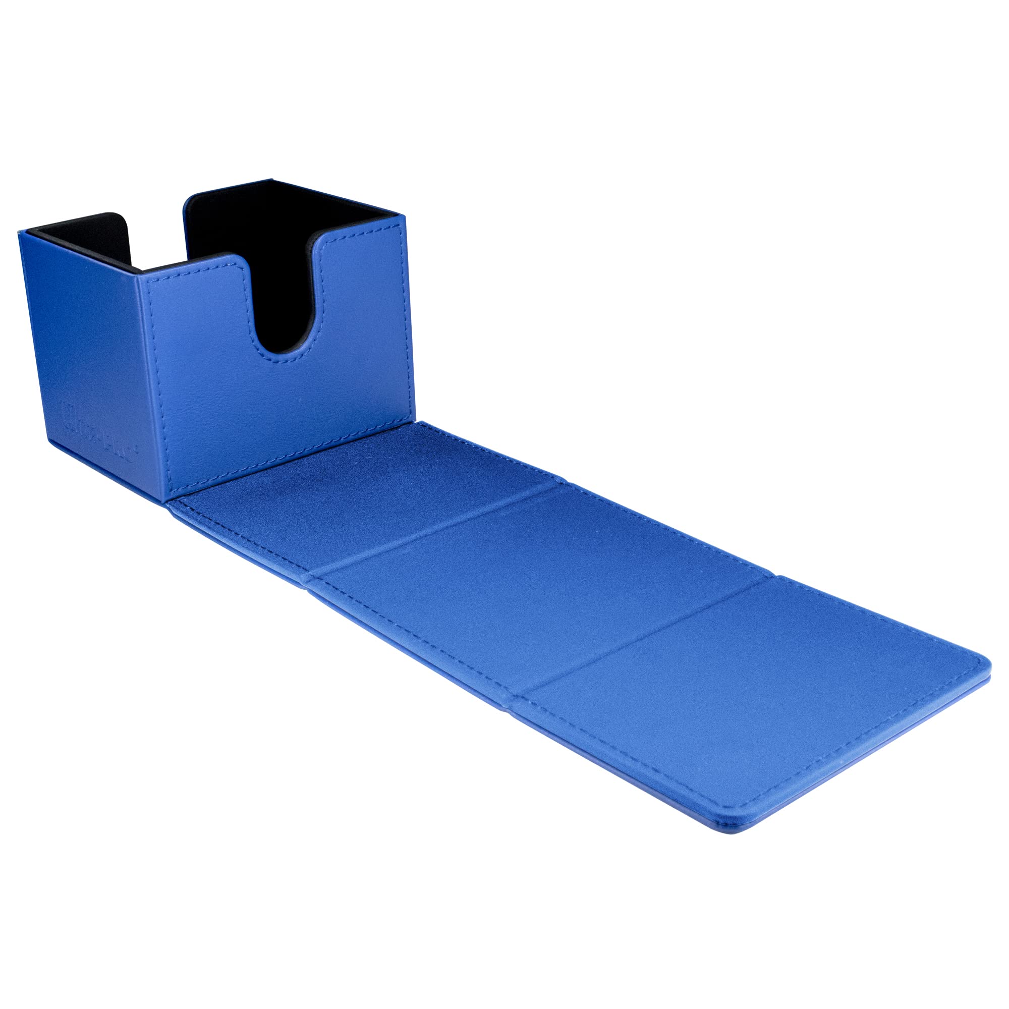 Ultra PRO - Vivid Alcove Edge Deck Box (Blue) - Stores & Protects Up To 100 Standard Size Collectible Cards, Baseball Cards, Gaming Cards, Sports Cards or Any Standard Size Cards In Your Collection