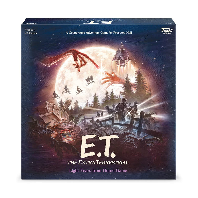Funko Signature Games: E.T. Light Years from Home Cooperative Strategy Board Game For Children And Adults (Ages 10+) Ideal for 2 - 4 Players With a 30 Minute Game Time For Family Fun - Funko 62998