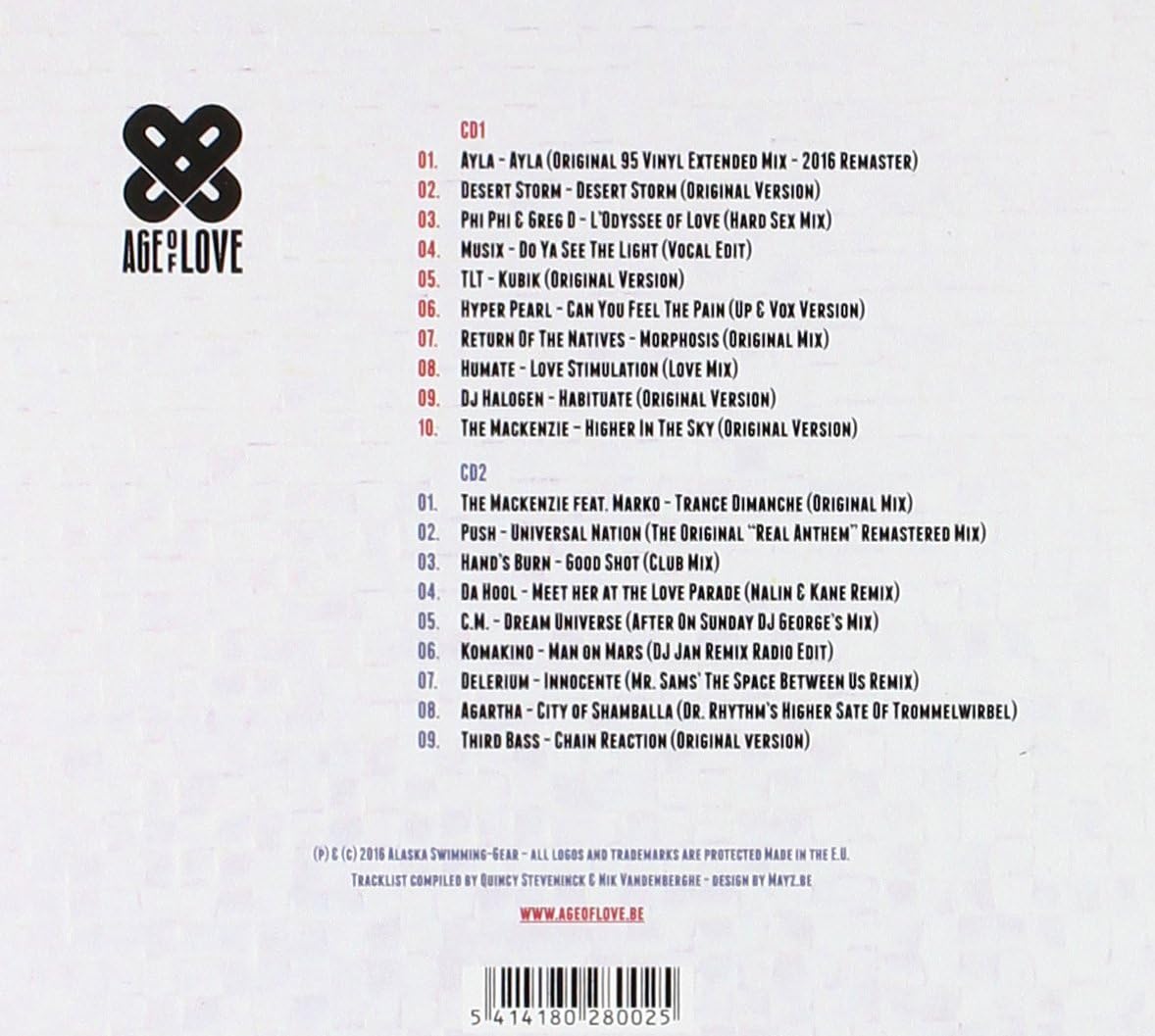 Age Of Love Vol 2 Respect The Old