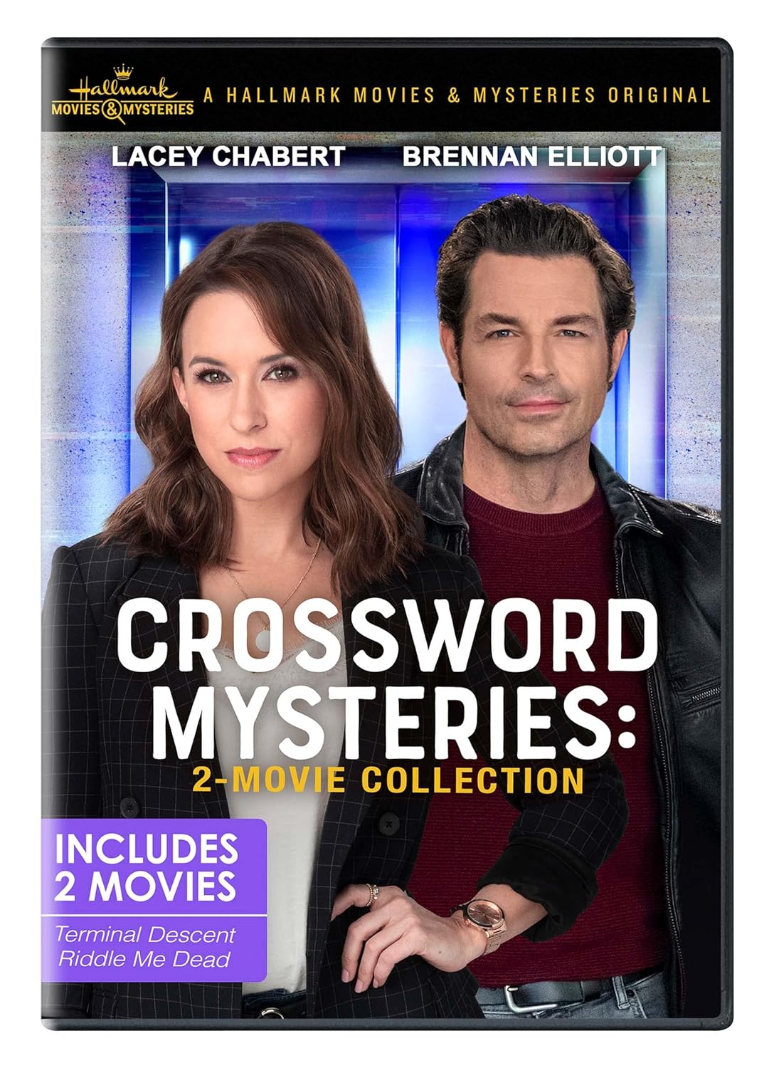 Crossword Mysteries: 2-Movie Collection Terminal Descent & Riddle Me Dead