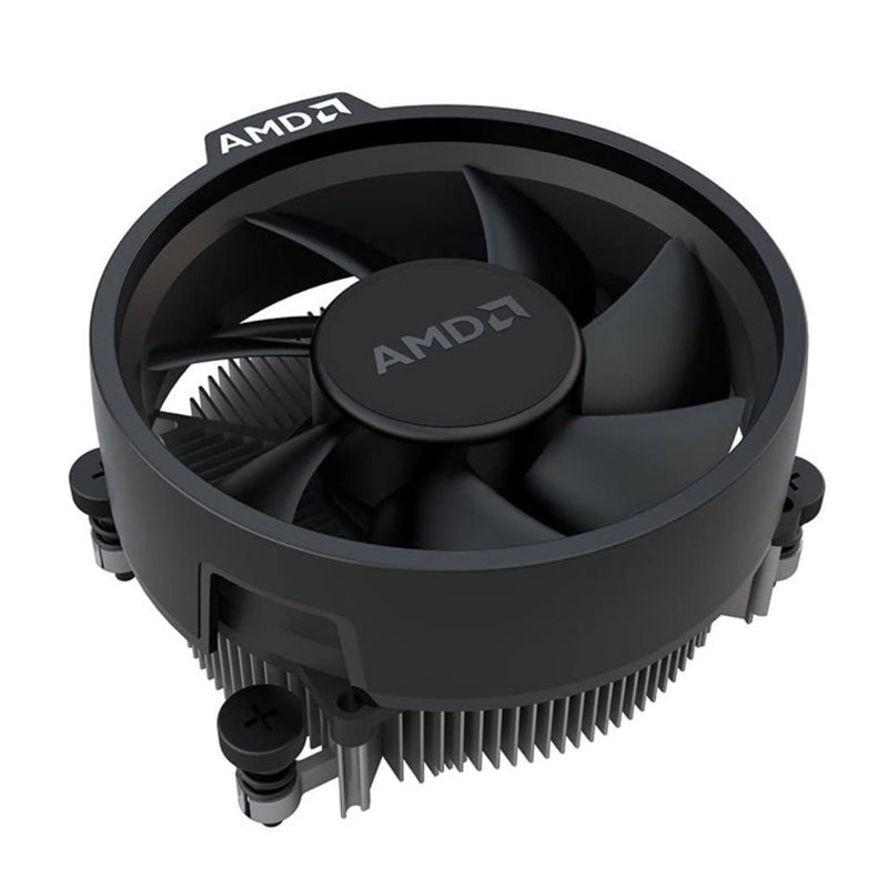 AMD Wraith Stealth Socket AM4 4-Pin Connector CPU Cooler with Aluminum Heatsink & 3.93-Inch Fan (Slim)