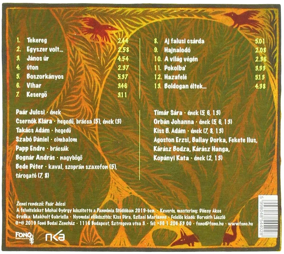 Julcsi Paar - Hangolo - Kerekerdo