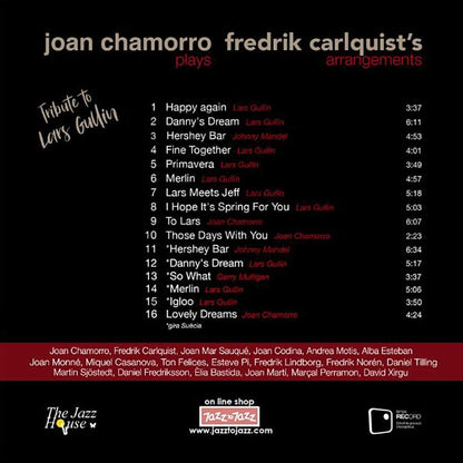 Plays Fredrik Carlquist's Arrangements
