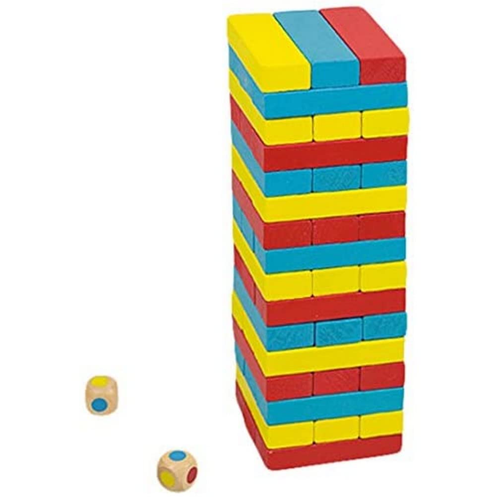 Andreu Toys 16215 Colors Tower, Multicolour, 8 x 8 x 27 cm
