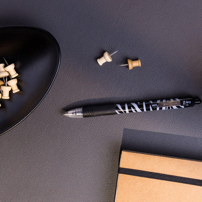 Zebra Pen Z Grip Black Pens Ballpoint, Smooth & Funky Pens With Pocket Clip, Retractable Black Ink Ballpoint, Reliable Black Biro Multipack For Everyday Use - Zebra Design, 12pk Black Ink Z-Grip Animal Zebra Barrel
