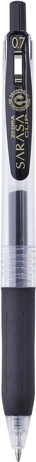 Zebra 0.7 mm Sarasa Clip Gel Ink Pen - Black