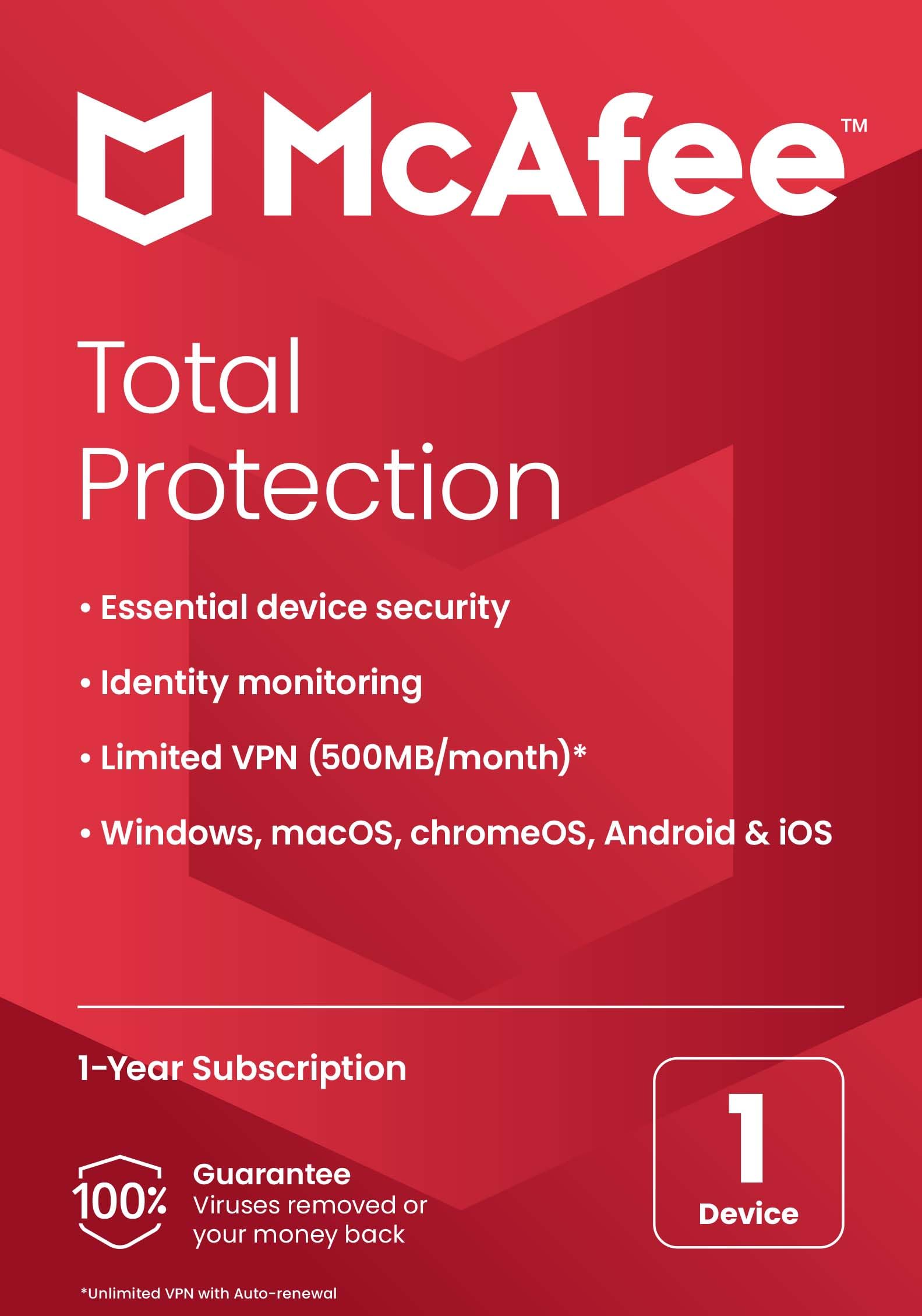 Total Protection 01-Device Amazon