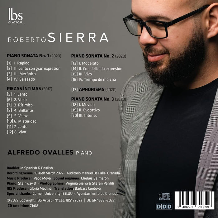 Sierra: Sonatas 1-2-3/Piezas Íntimas/Aphorisms