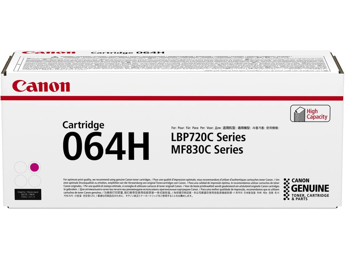 Canon Cartridge 064 H BK Black Toner (Carton Packaging