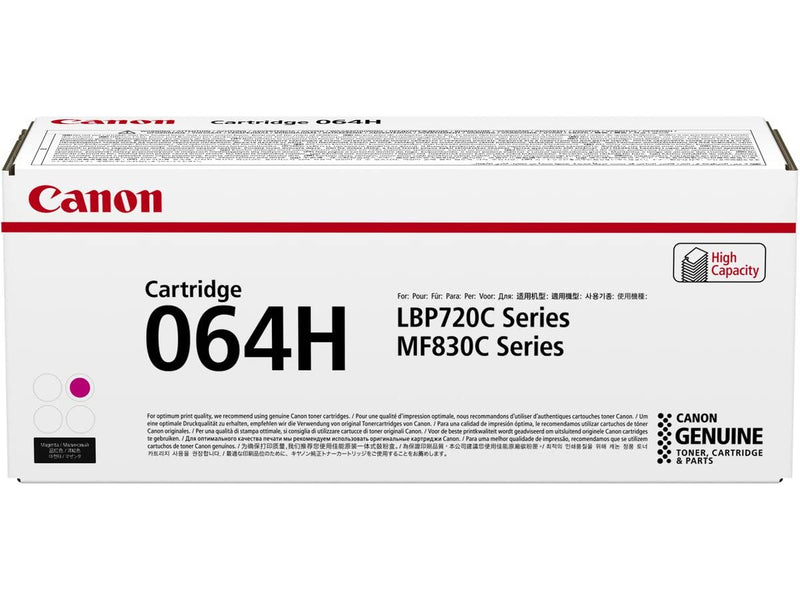 Canon Cartridge 064 H BK Black Toner (Carton Packaging